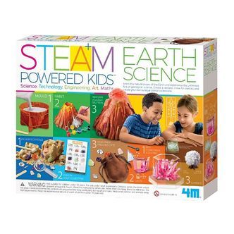 4M Videnskabssæt - Steam Plus - Jord Videnskab
