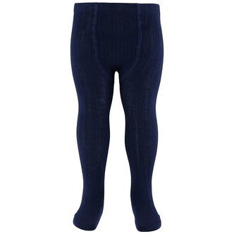 Condor Strømpebukser - Uld/Akryl - Navy