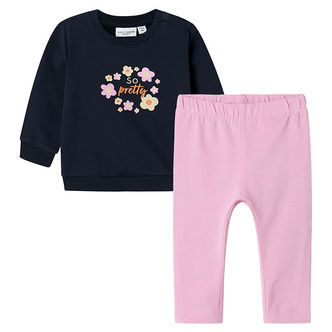 Name It Sæt - Sweatshirt/Leggings - NbfVuvivian - Pastel Lavende