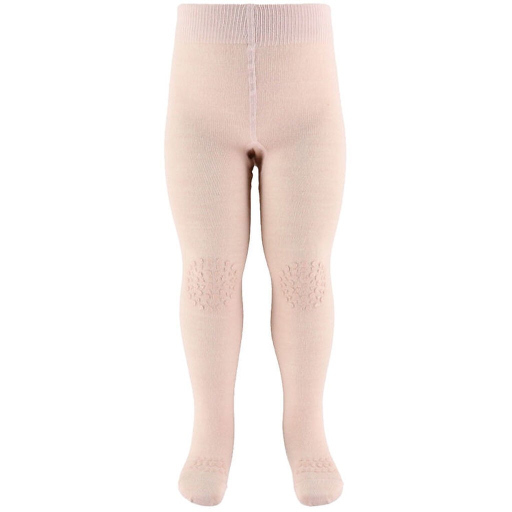 GoBabyGo Kravlestrømpebukser - Noos - Uld - Rose Dust
