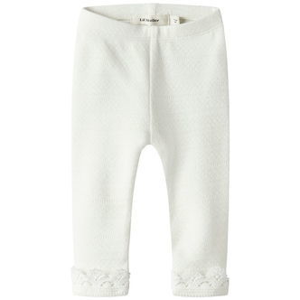 Lil Atelier Leggings - Slim - NbfTapia - Coconut Milk