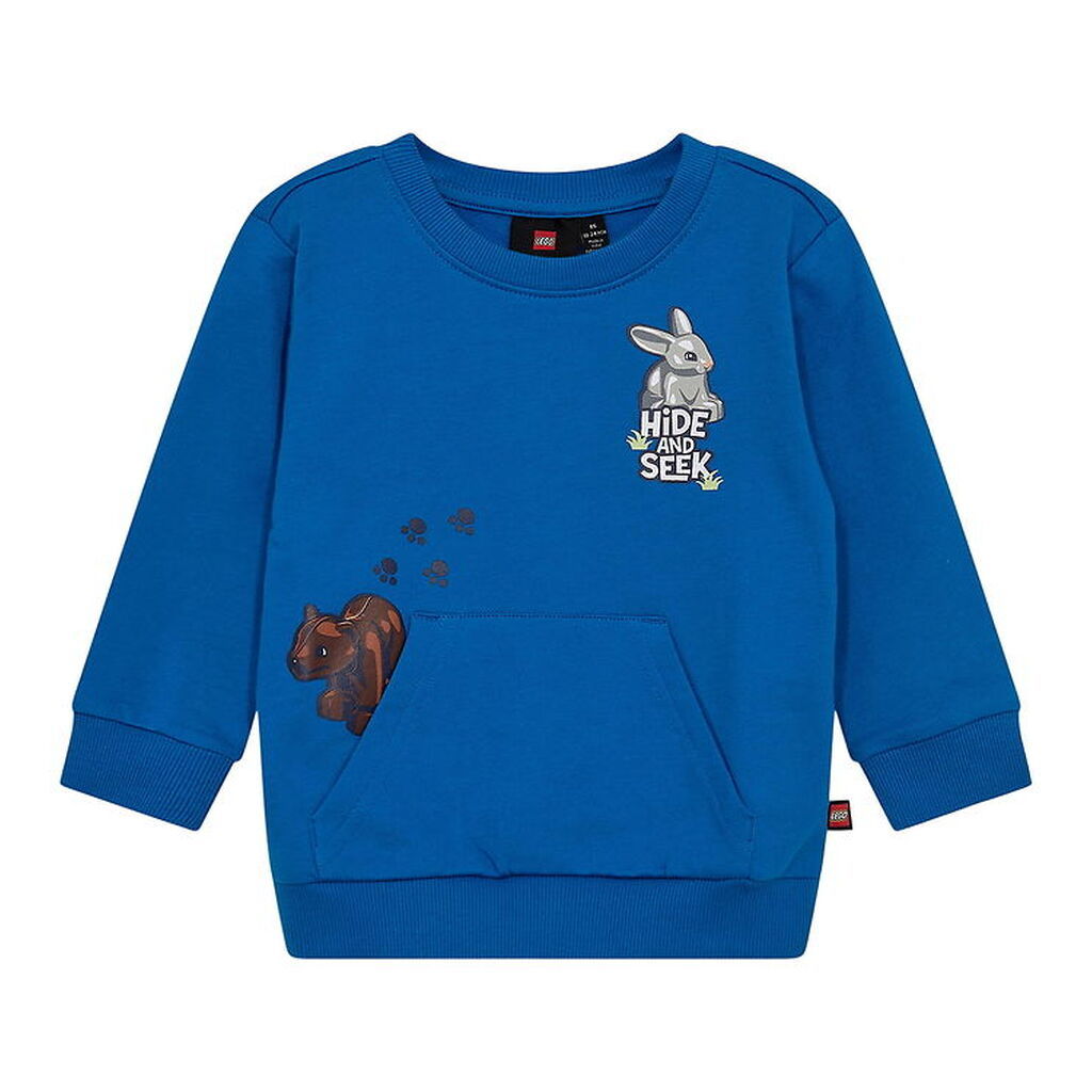 LEGOÂ® Duplo Sweatshirt - LWSanyu 702 - Blåm. Dyr