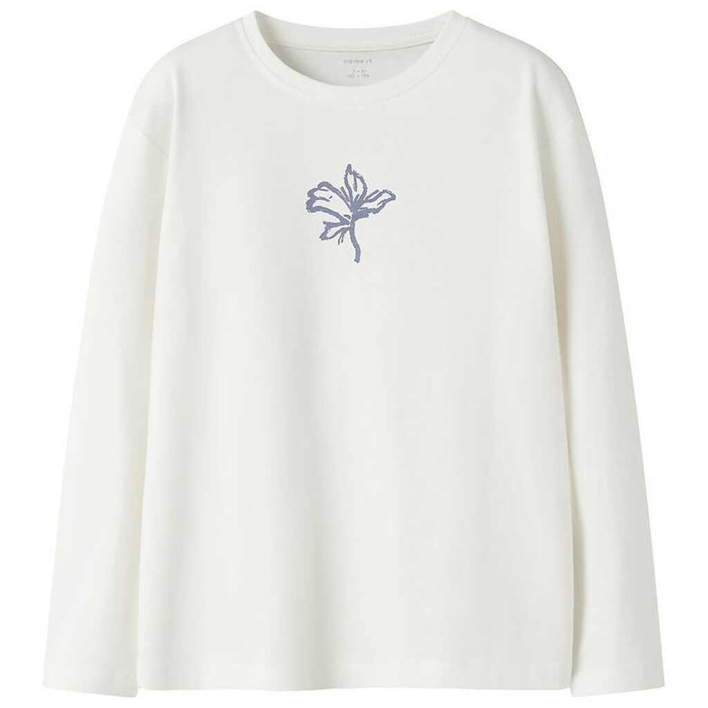 Name It Bluse - NkfOlga - Cloud Dancer