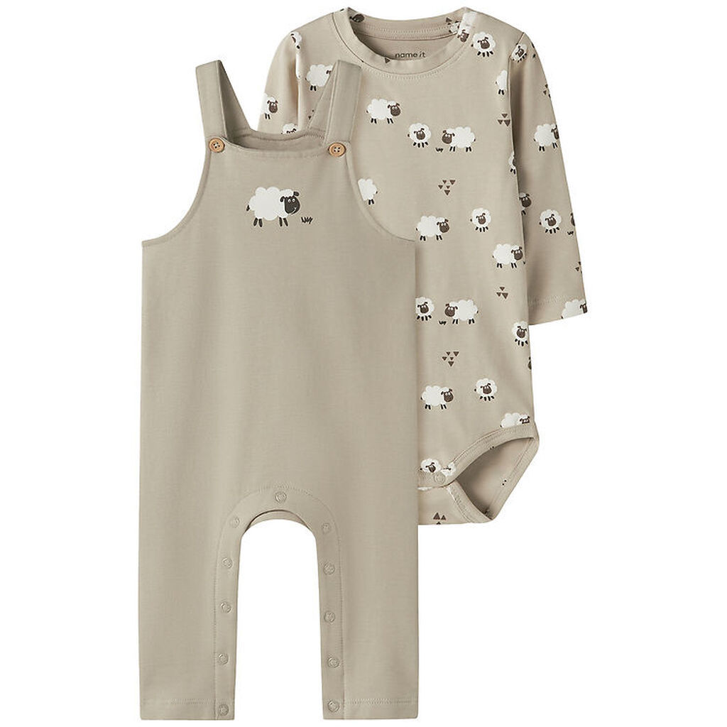 Name It Smækbukser m. Body l/æ - NbmVonne - Island Foss
