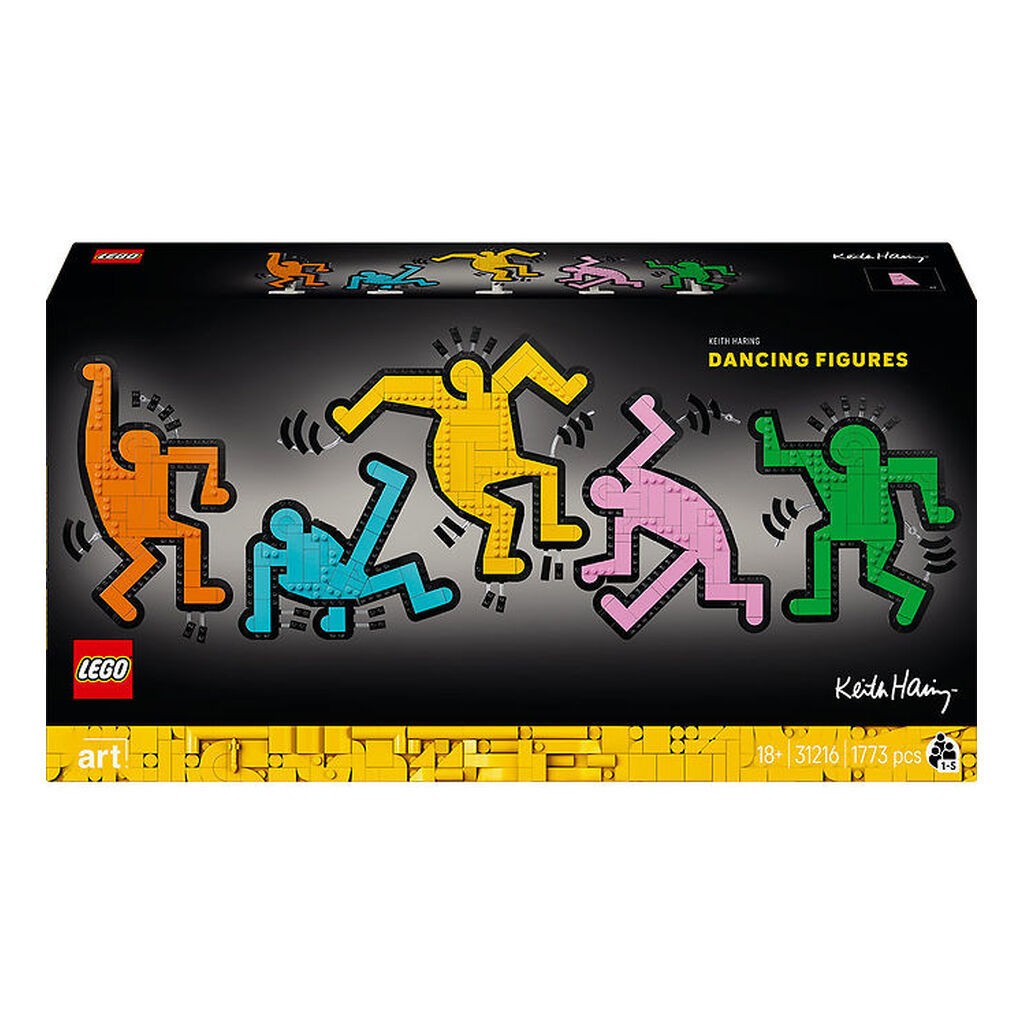 LEGOÂ® Art - Keith Haring - Dansende figurer 31216 - 1773 Dele