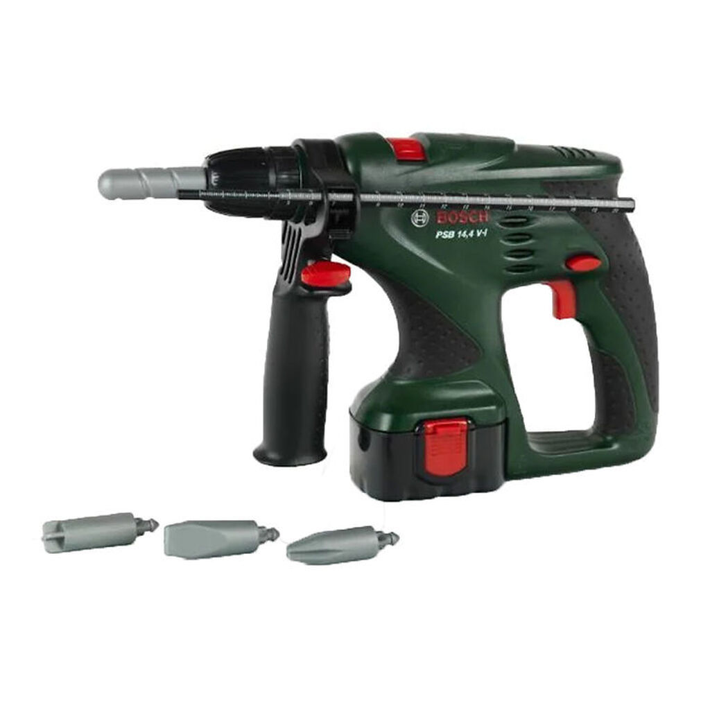 Bosch Mini Slagboremaskine m. Lys/Lyd- Legetøj - Mørkegrøn