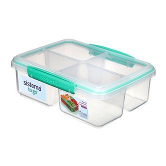 Sistema Madkasse - Quad Split - 1,74 L - Minty Teal