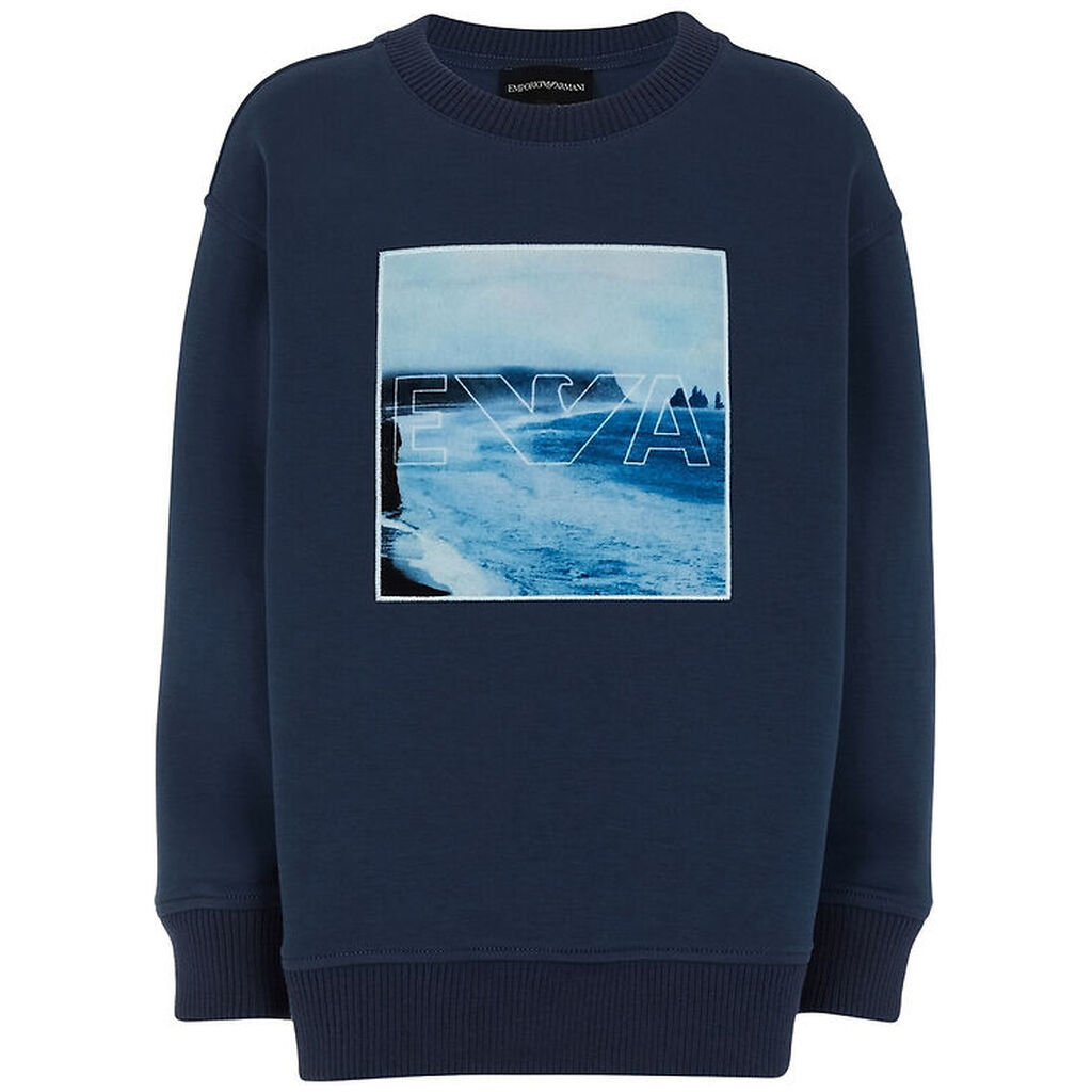 Emporio Armani Bluse - Naval Academy m. Print