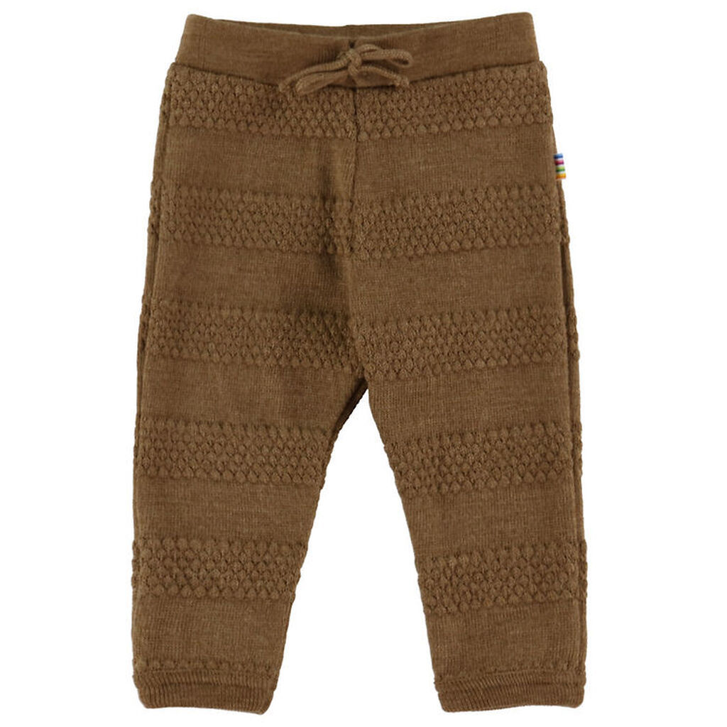 Joha Bukser - Strik - Uld - Varm Brun