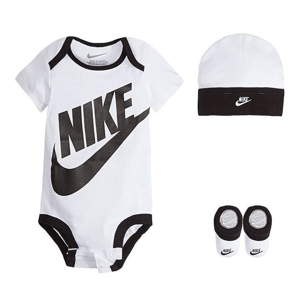 Nike Gaveæske - Body k/æ/Hue/Strømper - Futura - Hvid