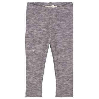 MarMar Leggings - Uld - Leg - Grey Melange