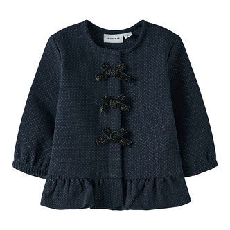 Name It Sweat Cardigan - NbfRulina - Navy Blazer