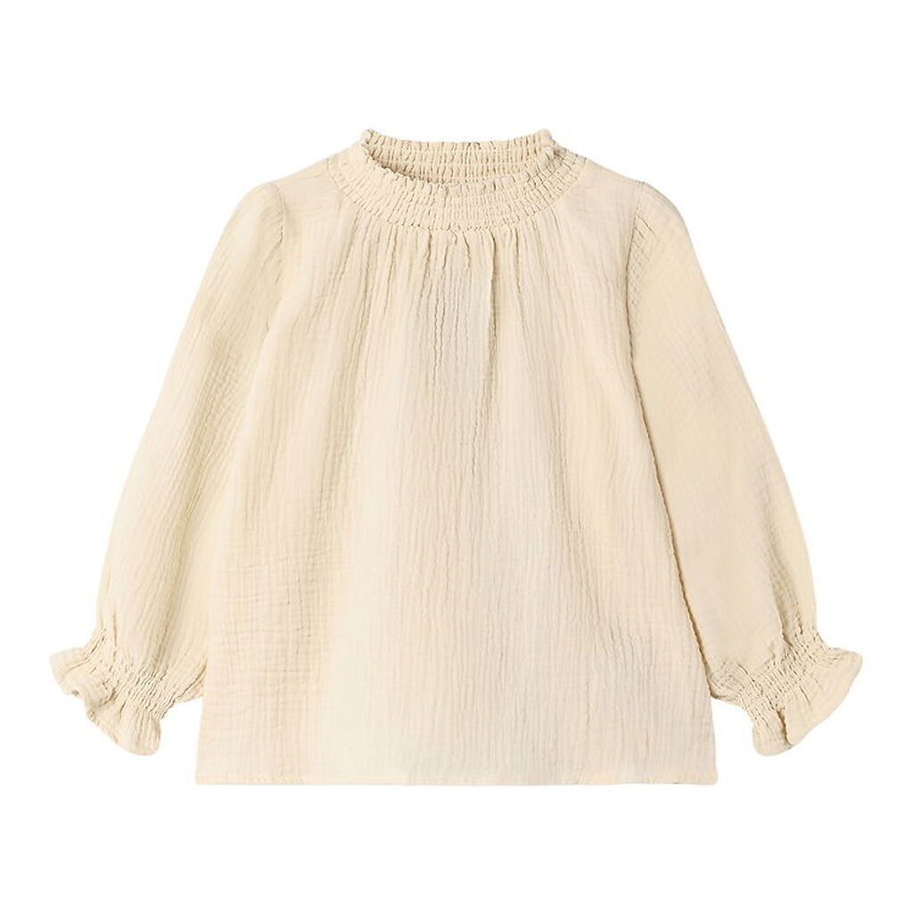 Fliink Bluse - Musselin - Paco - Sandshell