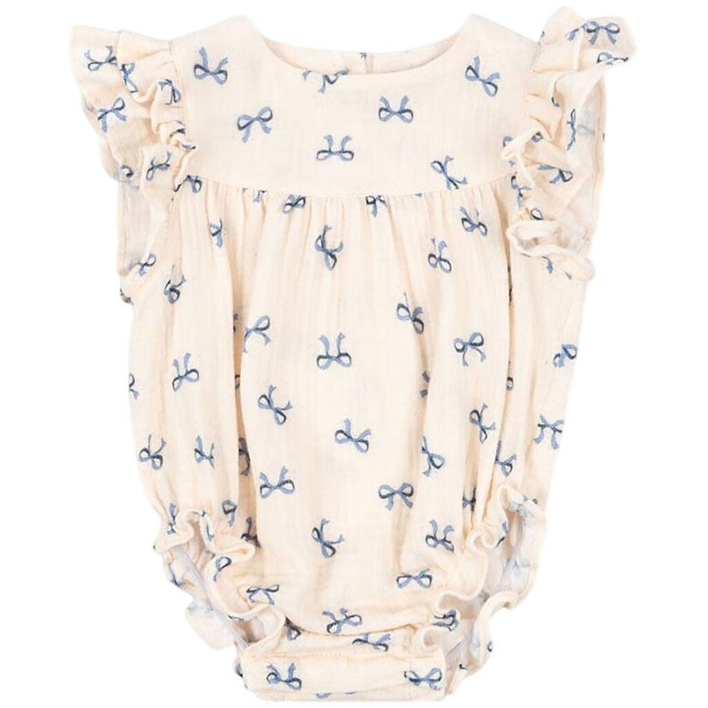 Konges Sløjd Sommerdragt - Coco - Bow Blue