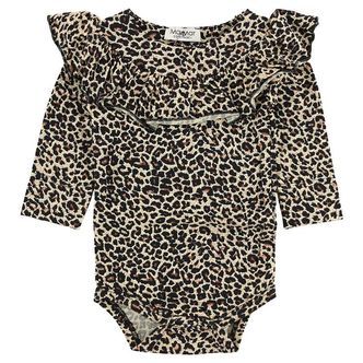 MarMar Body - L/Æ - Bibbi - Brun Leopardprint m. Flæse