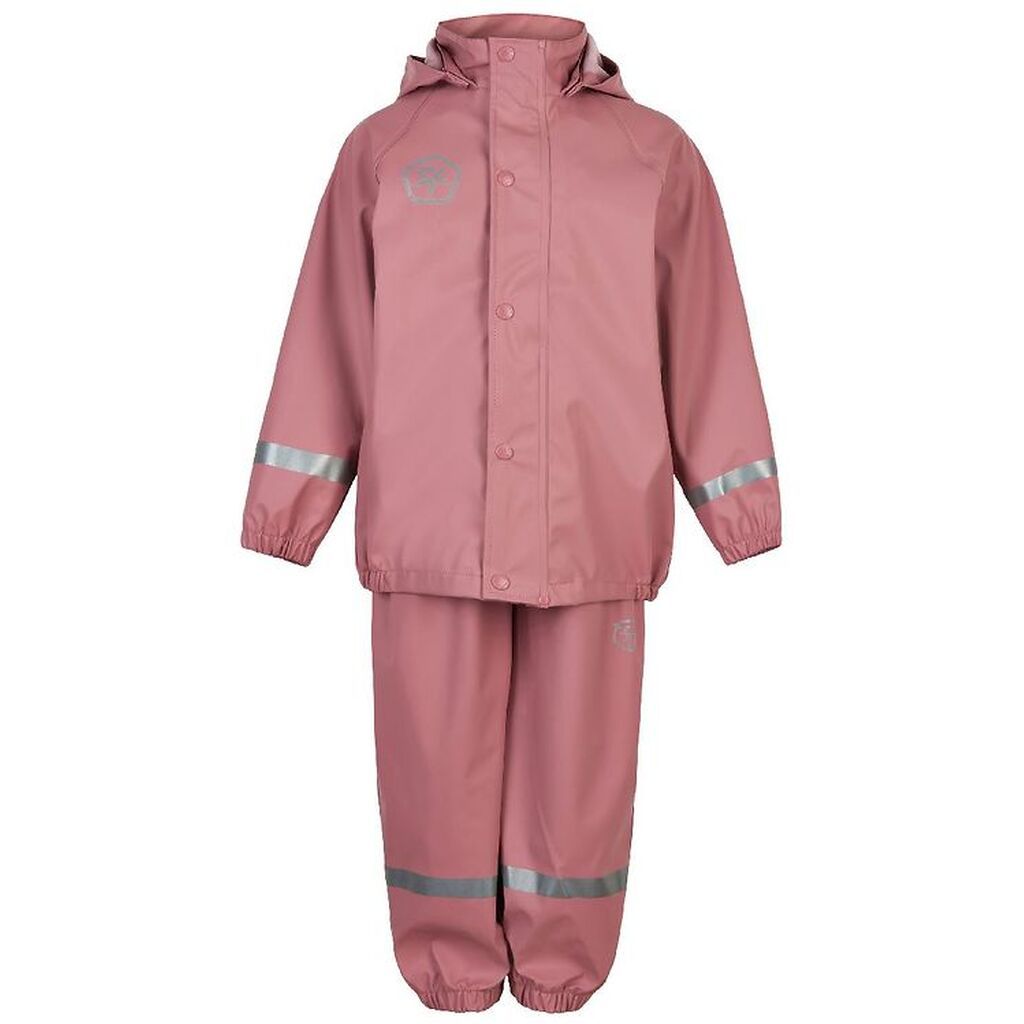 Color Kids Regntøj m. Seler - PU - Old Rose