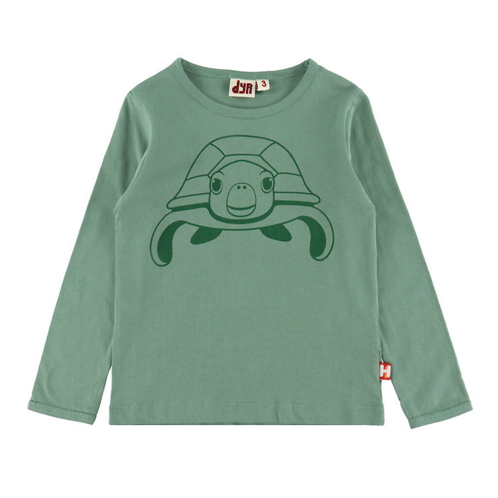 DYR-Cph Bluse - Dyrshedding - Sage Havskildpadde
