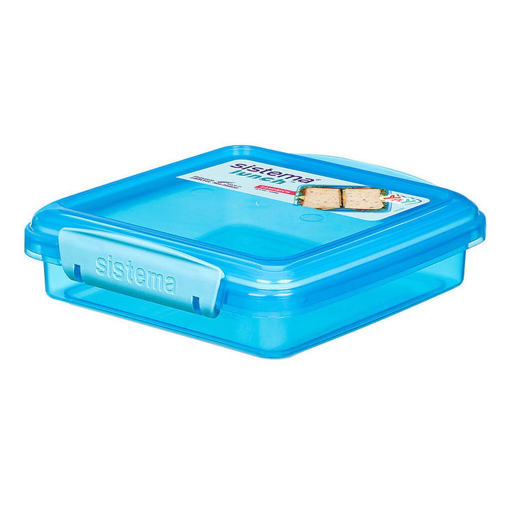 Sistema Madkasse - Sandwich Box - 450ml - Blå