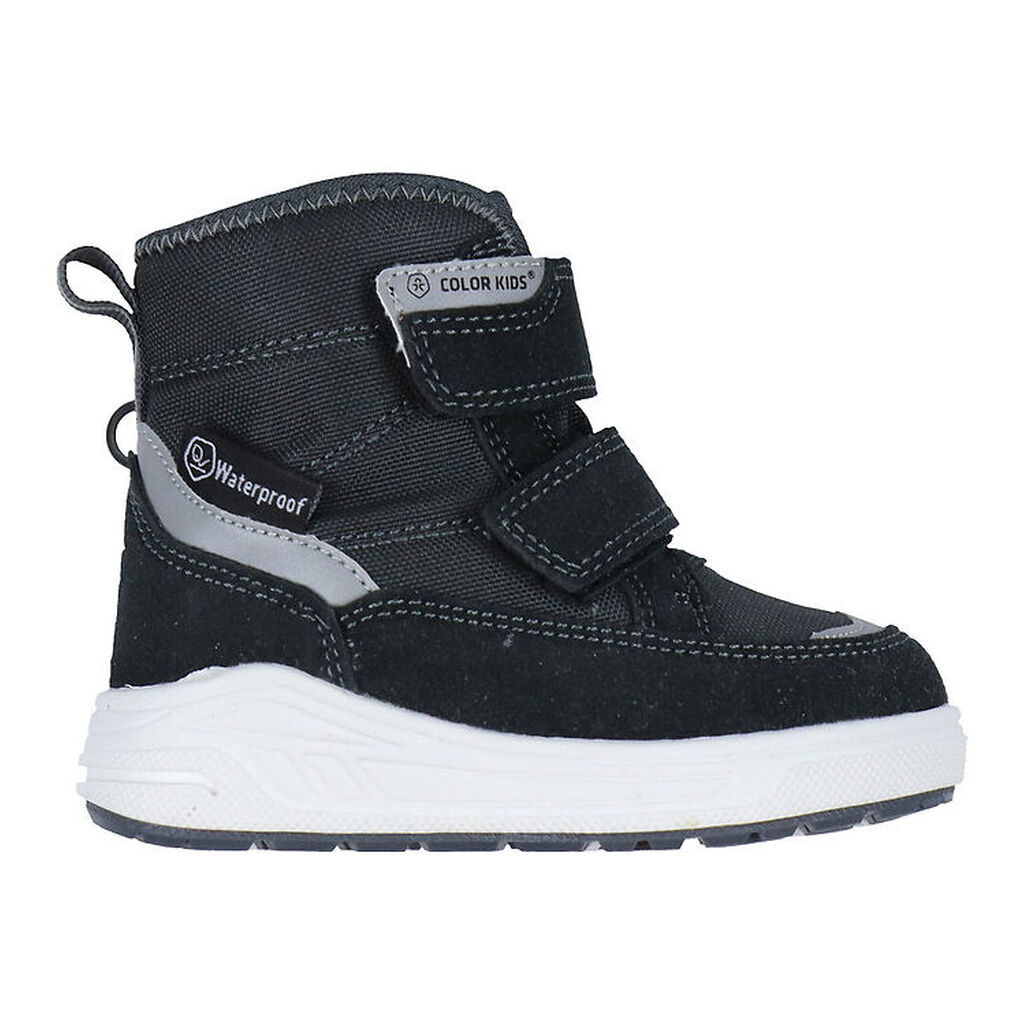 Color Kids Vinterstøvler - m. Velcro - Phantom