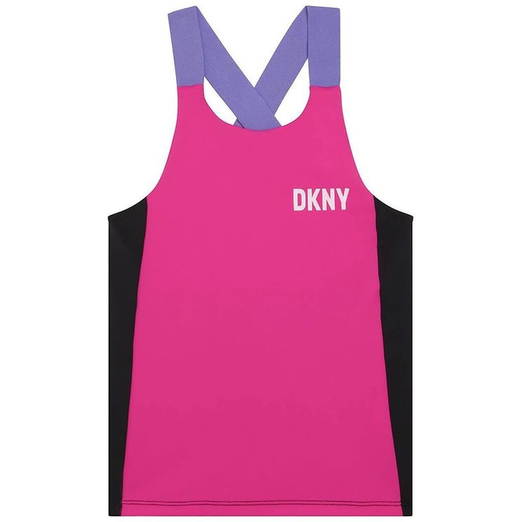 DKNY Træningstop - Rose Peps/Sort