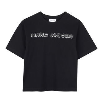 Little Marc Jacobs T-shirt - Sort m. Print
