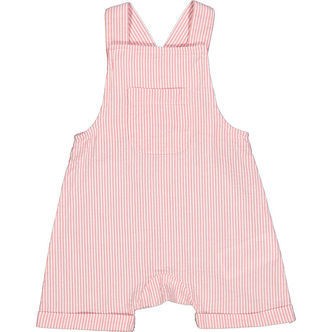 Müsli Smøkbukser - Seersucker Stripe - Overalls - Balsam Cream/b
