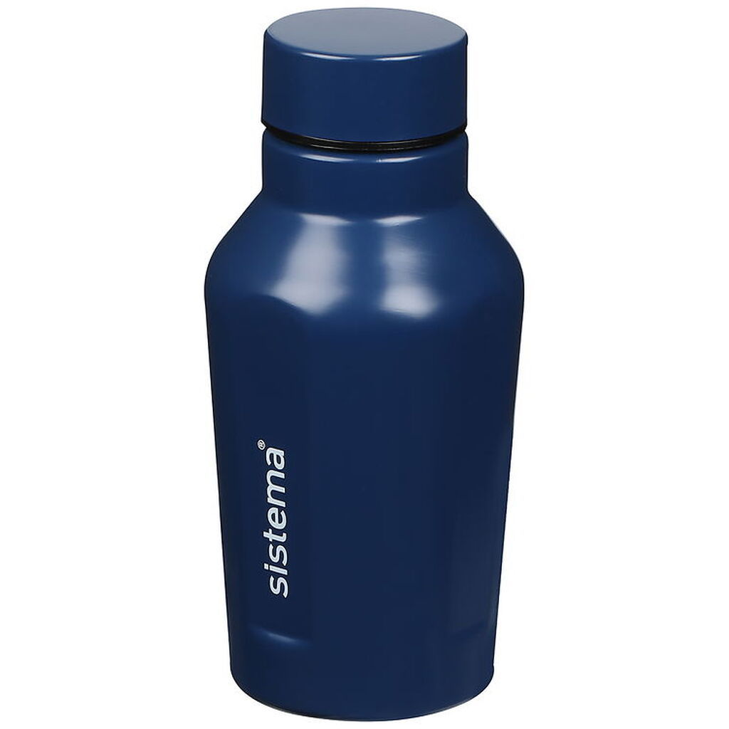Sistema Drikkedunk - Stål - Easy Grip - 500 ml - Mørkeblå