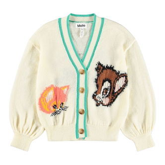Molo Cardigan - Strik - Uld - Gaby - Buttercream