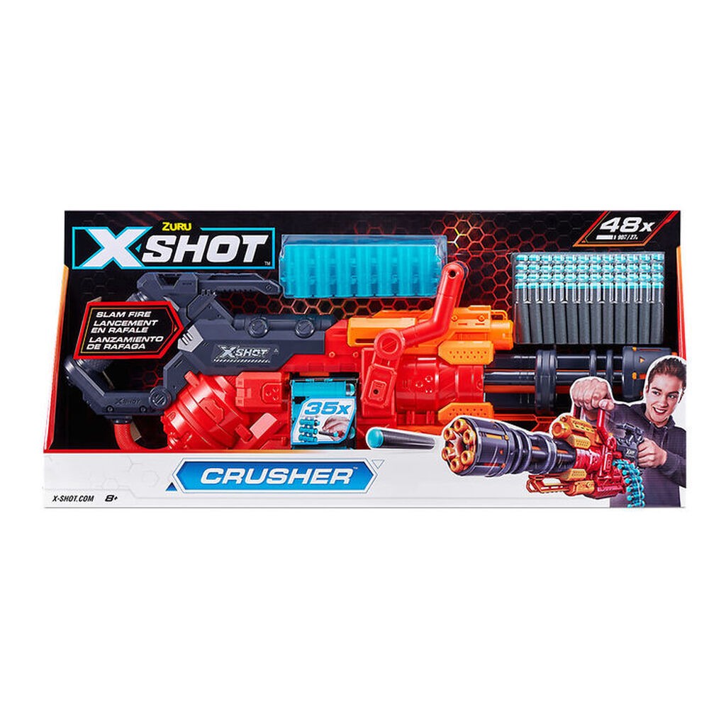X-SHOT Skumgevær - Excel - Crusher