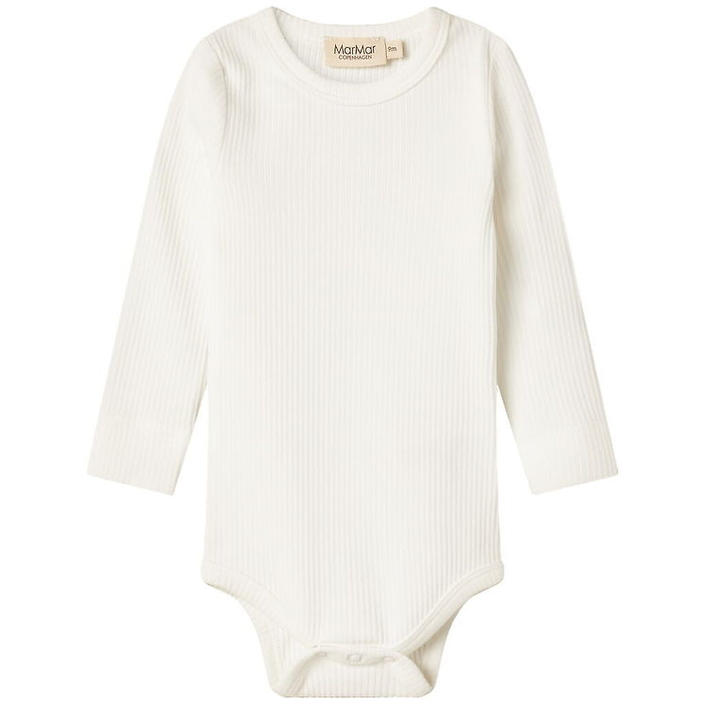 MarMar Body l/æ - Rib - Modal - Noos - Gentle White