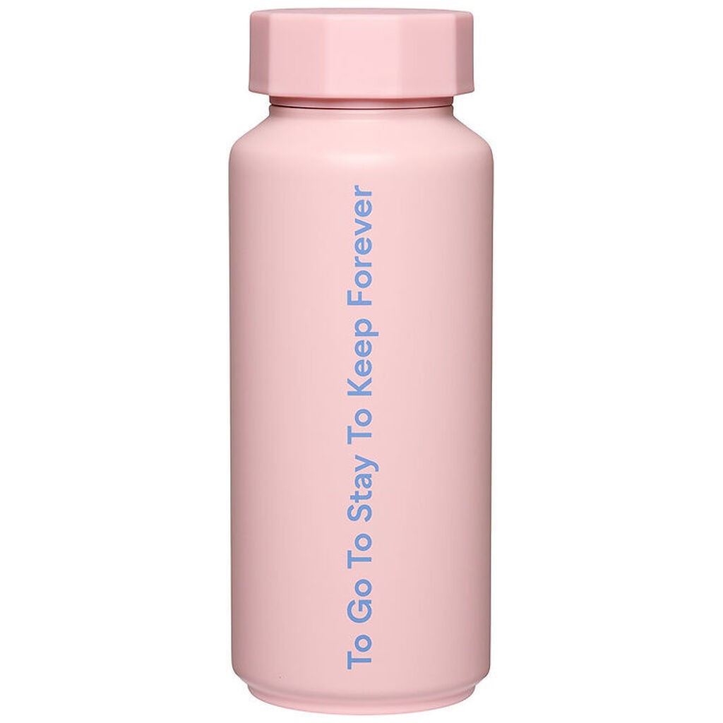 Design Letters Termoflaske - 500 ml - To Go - Creole Pink