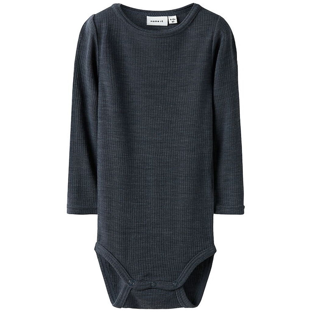 Name It Body l/æ - Uld - Rib - Noos - NbnWax - Ombre Blue