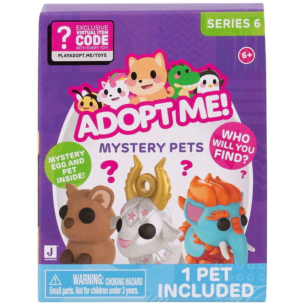 Adopt Me Figur - Mystery Pet S6 - Assorteret