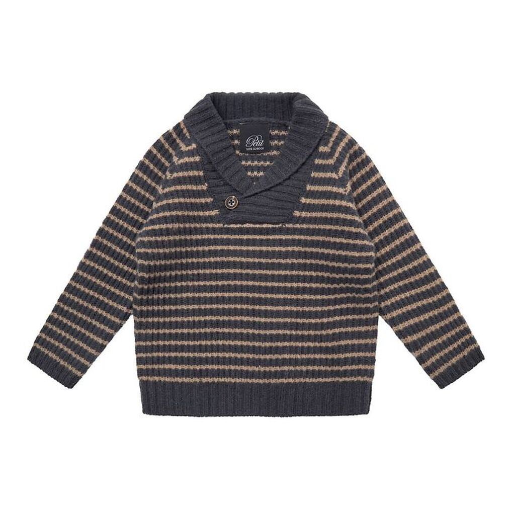 Petit by Sofie Schnoor Bluse - Uld - Strik - Blue