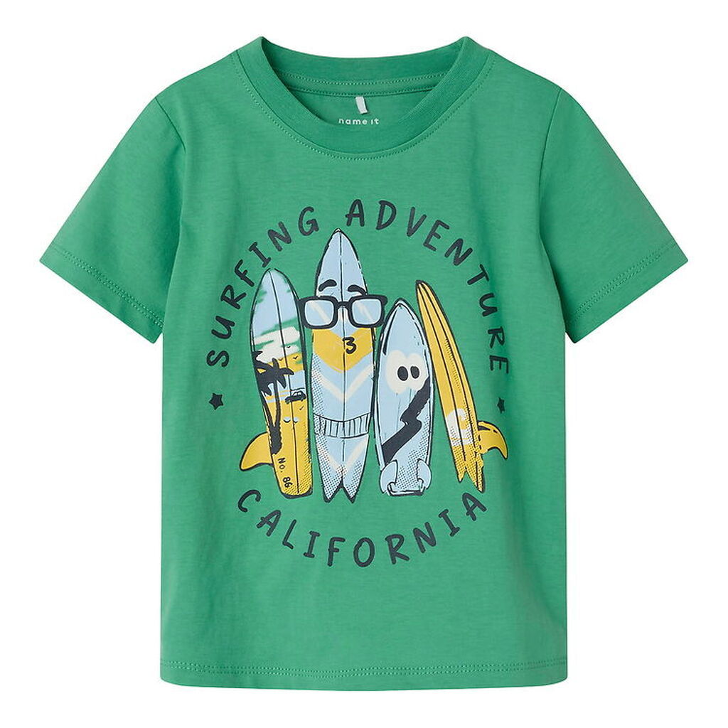 Name It T-shirt - NmmPfreddis - Green Spruce