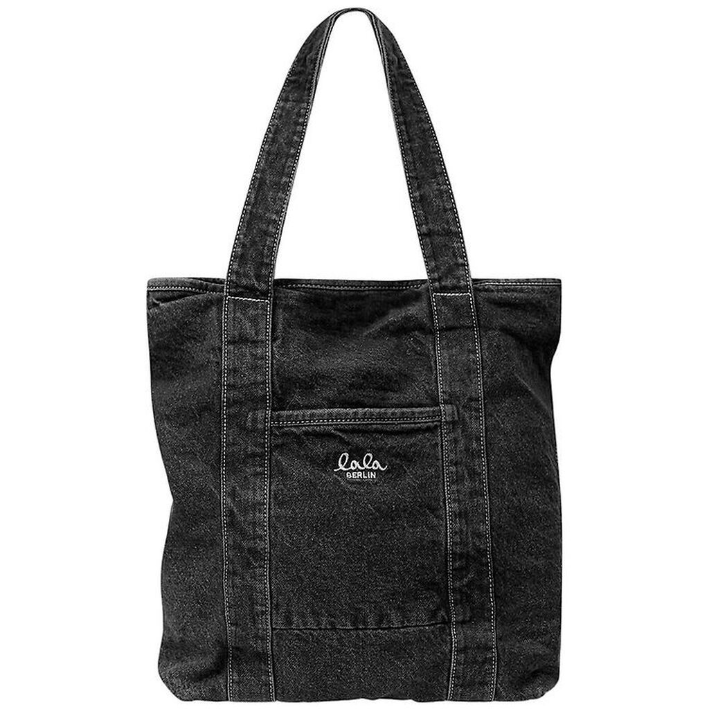 Lala Berlin Shopper - Carmela - Denim Washed Black