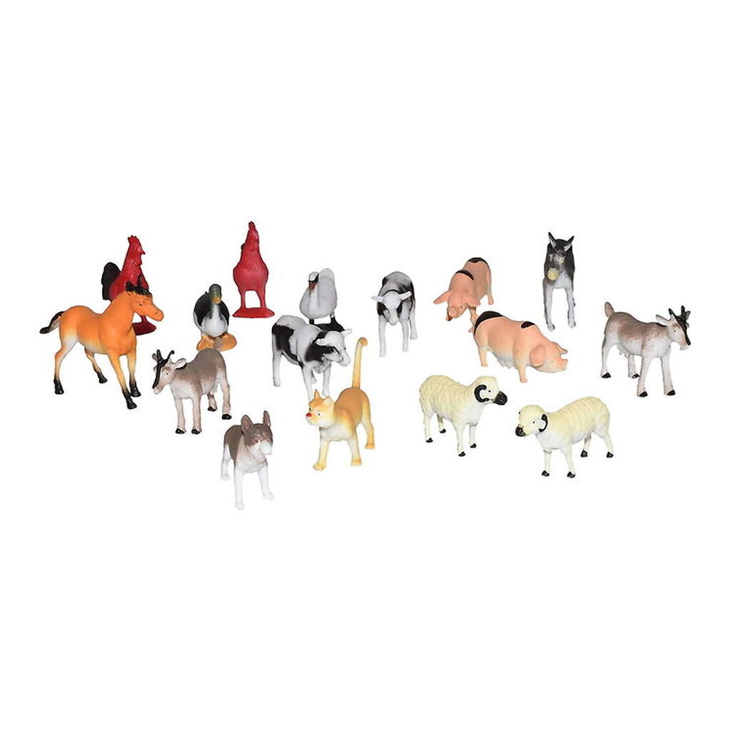 Wild Republic - Nature Tabe - 16 stk. Bondegårdsdyr