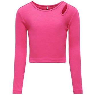 Kids Only Bluse - Rib - KogNessa - Fuchsia Purple