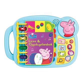 Vtech Bog m. Lyd - Dansk - Gurli Gris Lære & Opdagelsesbog