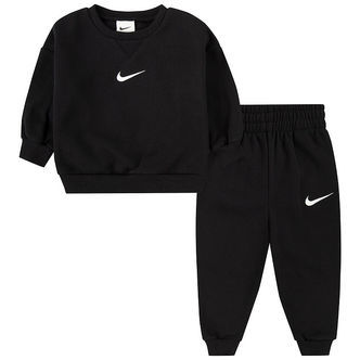 Nike Sweatsæt - Sweatshirt/Sweatpants - Sort