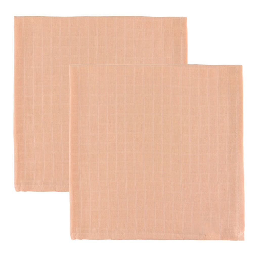 Cam Cam Stofbleer - 70x70 cm - 2-pak - Blush