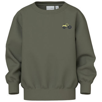 Name It Sweatshirt - NmmVallen - Dusty Olive/Tractor