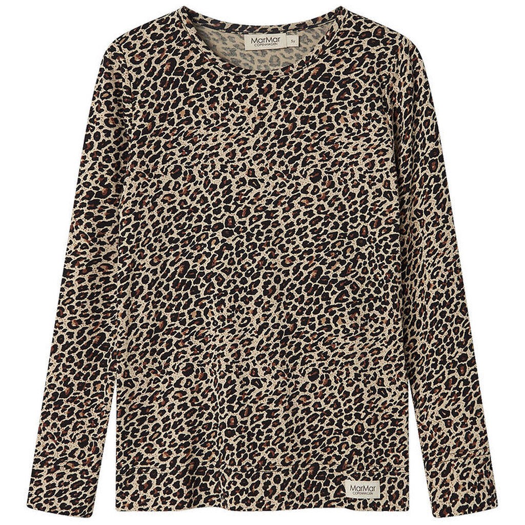 MarMar Bluse - Viskose - Brown Leo