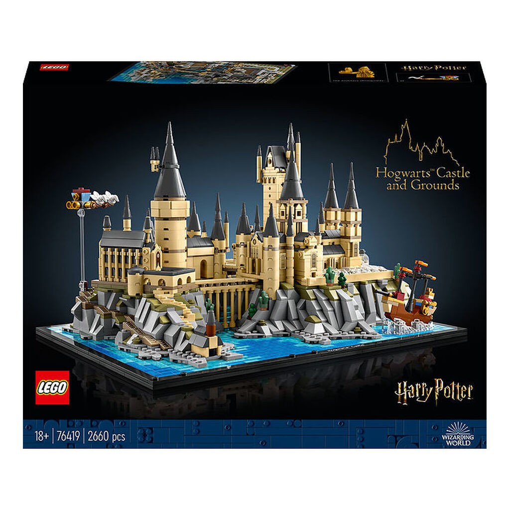 LEGOÂ® Harry Potter - Hogwarts-Slottet og Om... 76419 - 2660 Dele