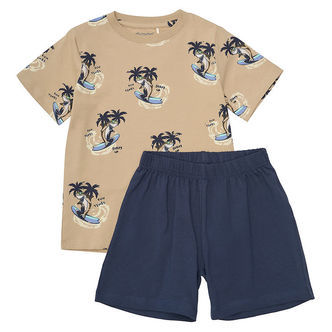 Minymo Shortssæt - T-shirt/Shorts - Incense