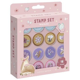 Little Dutch Stempler - Selvfarvende - 16 Stk. - Fairy Garden