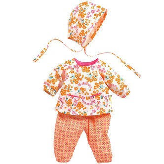 Djeco Dukketøj - Hanako - Hvid/Pink/Orange