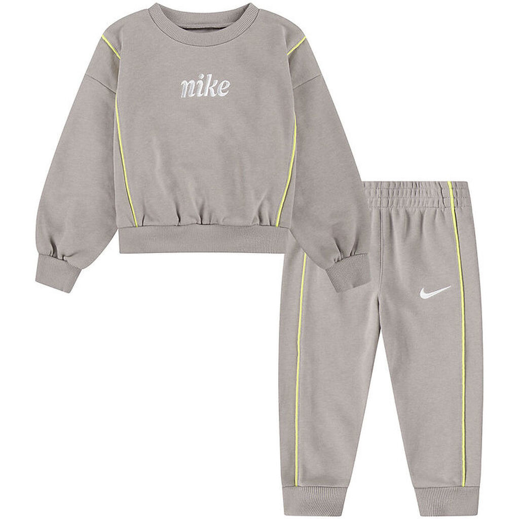 Nike Sweatsæt - Sweatshirt/Sweatpants - College Grey