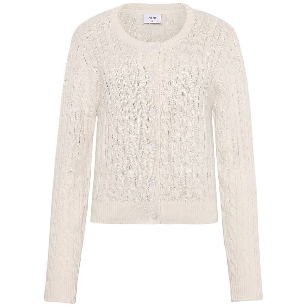 Grunt Cardigan - Strik - GrLine - Off White