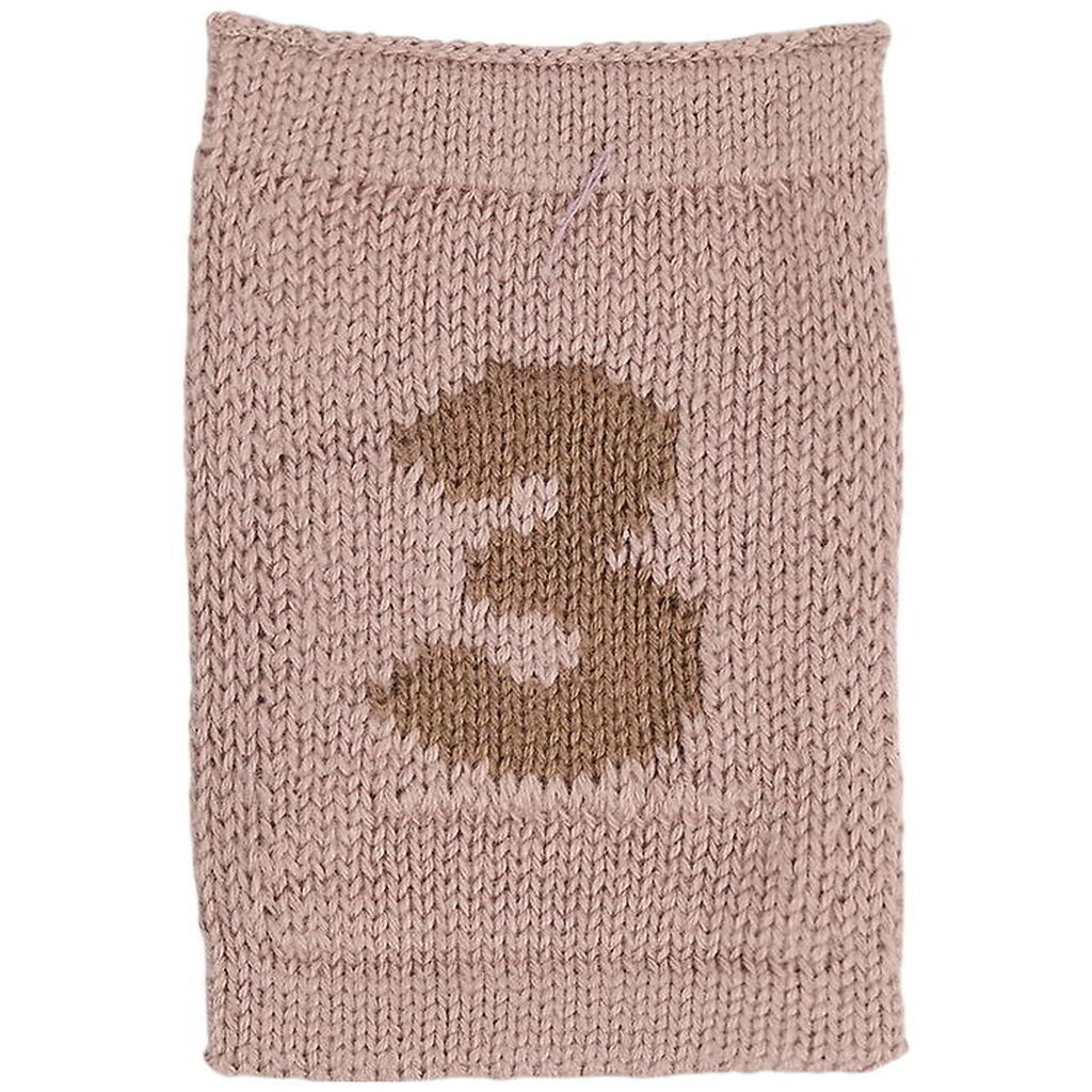 Smallstuff Strikket Flag - 3 - Rosa Tal